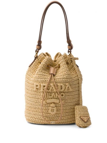 Чанта бродирани Prada