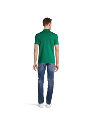 Camisa slim fit de malla Ralph Lauren verde