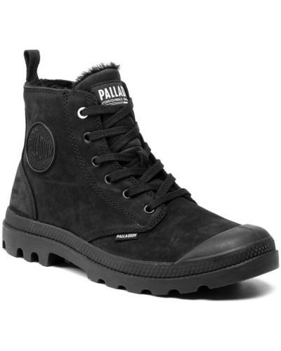 Черные треккинговые ботинки на молнии на молнии Palladium
