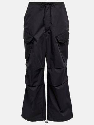 Pantaloni cargo din bumbac Agolde negru