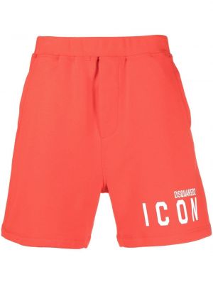 Sportshorts Dsquared2 röd