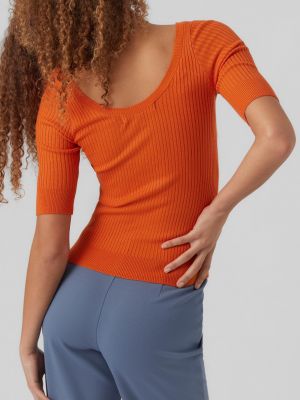 Tričko Vero Moda oranžové