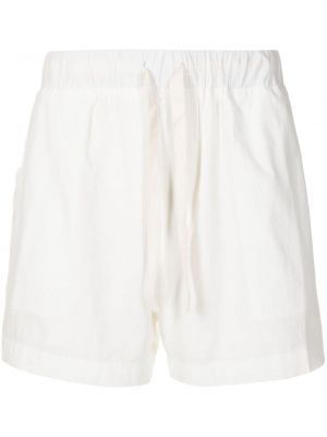 Bombažne kratke hlače Osklen bela