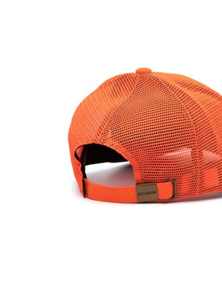 Cappello con visiera Filson arancione