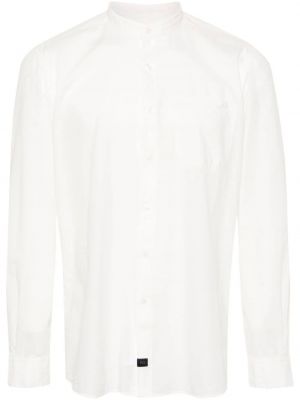 Bavlněná košile Fay bílá