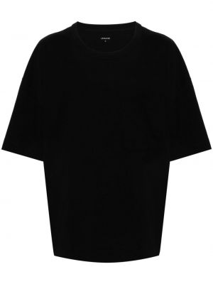 Tričko s vreckami Lemaire čierna