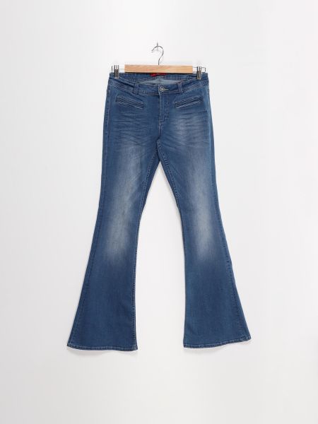 Синие прямые джинсы S.oliver