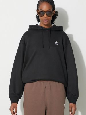 Pulover s kapuco Adidas Originals črna