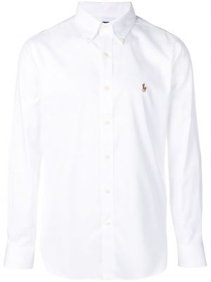 Camisa con bordado Polo Ralph Lauren blanco