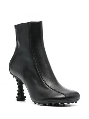 Ankle boots en cuir Sunnei noir
