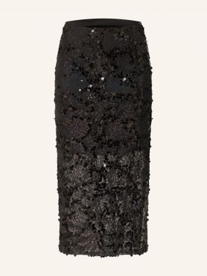 Spódnica ołówkowa z siateczką Miss Goodlife czarna