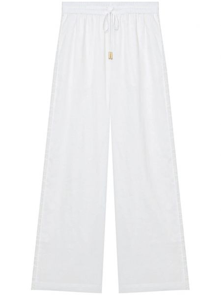 Pantalon en lin Aje blanc