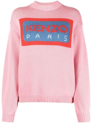 Пуловер Kenzo розово