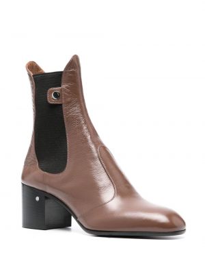Leder ankle boots Laurence Dacade braun