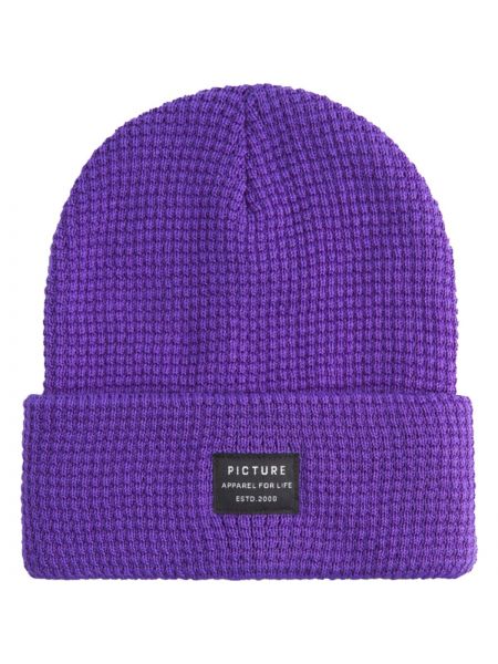 Йоркская шапка-бини Picture Organic фиолетовый