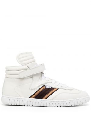 Sneakers a righe Bally bianco