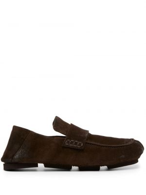 Loafers σουέντ Marsell καφέ