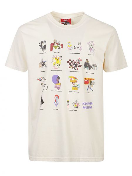 T-shirt di cotone Kidsuper bianco