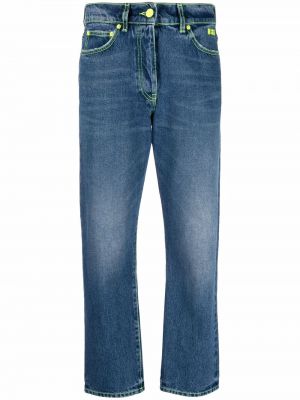 Slank jeans 7/8 Msgm svart