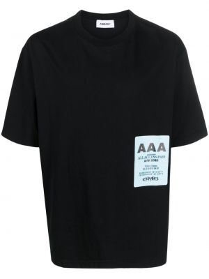 Bavlněné tričko s potiskem Ambush černé