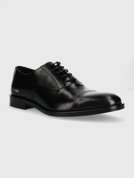 Шкіряні туфлі Karl Lagerfeld чорні