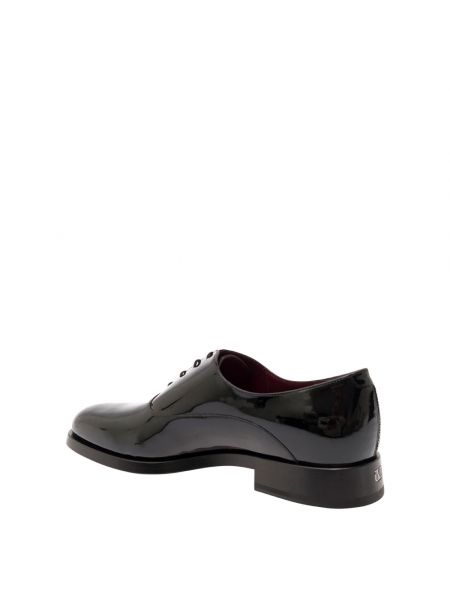 Zapatos oxford con cordones de charol Valentino Garavani negro
