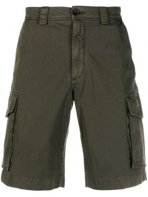 Shorts cargo en coton avec poches Woolrich vert