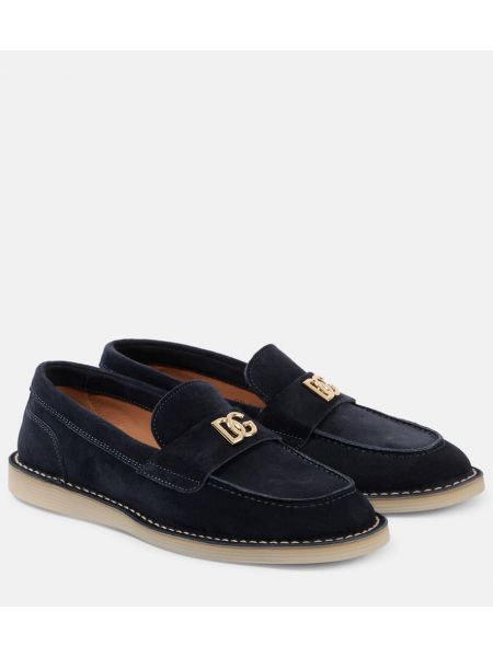 Ruskind loafers Dolce&gabbana blå