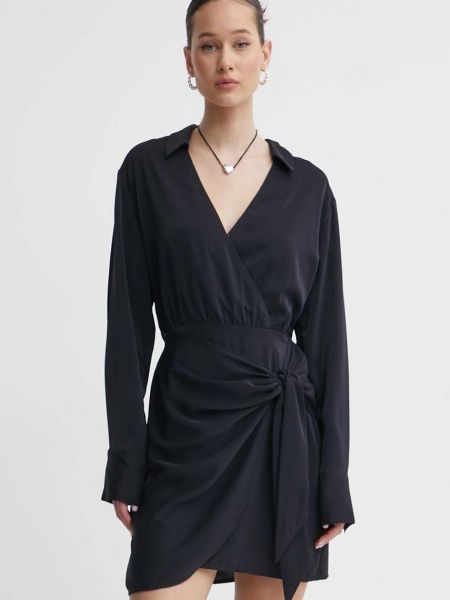 Czarna sukienka mini Abercrombie & Fitch