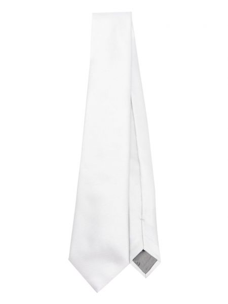 Копринена вратовръзка Emporio Armani сиво