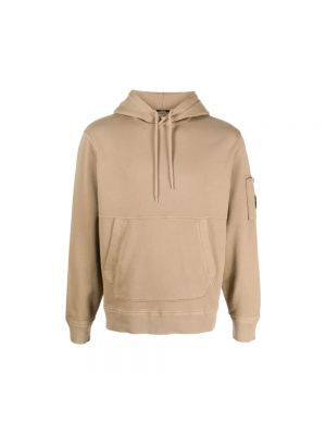 Fleece hoodie C.p. Company braun