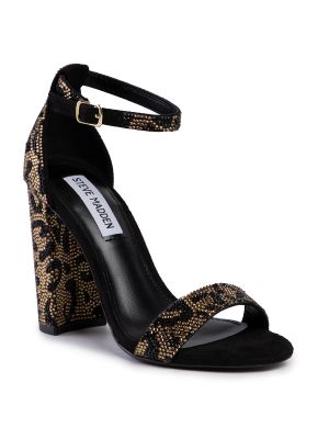 Sandale s leopard uzorkom Steve Madden zlatna