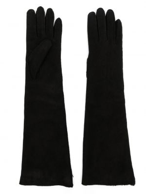 Mănuși din piele Bottega Veneta Pre-owned negru
