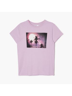 Tričko Cropp, fialová