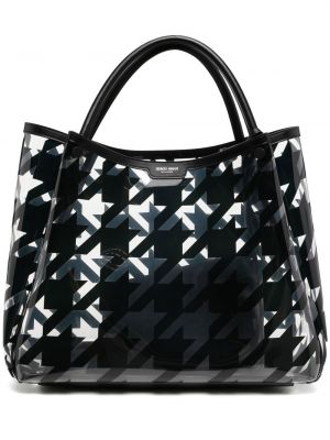 Trykt shoppingbag Giorgio Armani svart