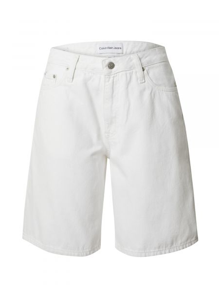 Pantalon Calvin Klein Jeans blanc