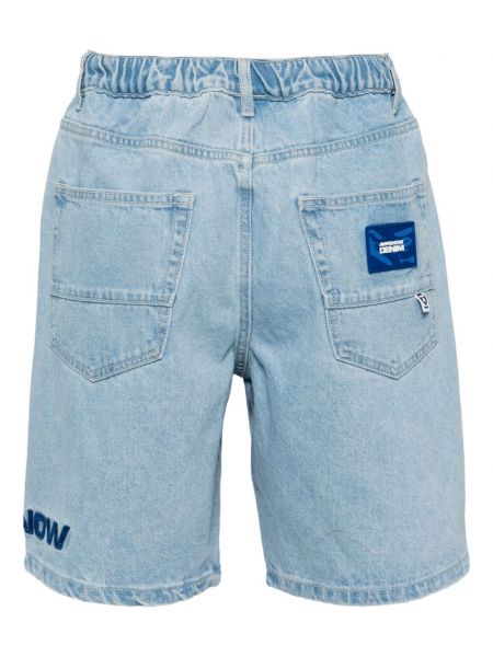 Jeans shorts mit stickerei Aape By *a Bathing Ape® blau