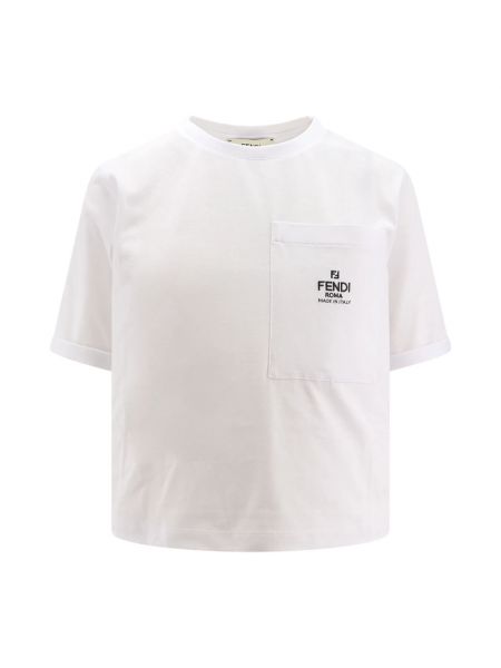 Koszulka Fendi biała