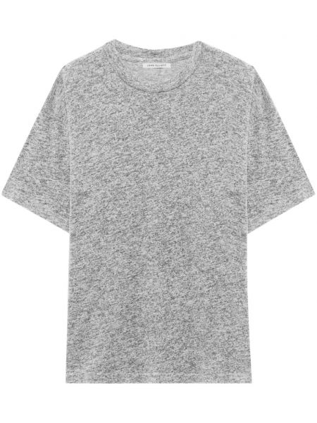 Kokvilnas t-krekls John Elliott pelēks