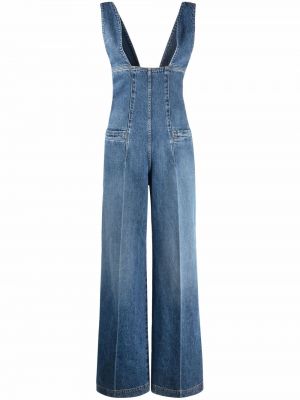 Denim jumpsuit Philosophy Di Lorenzo Serafini blå