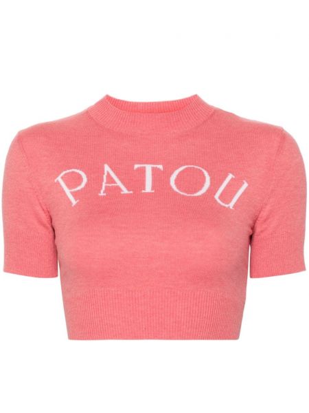 Crop top Patou pink
