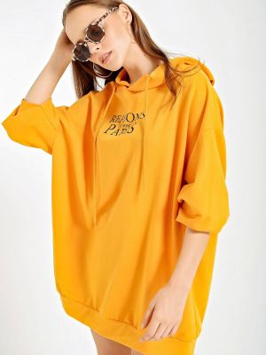 Bluza oversize Bigdart żółta