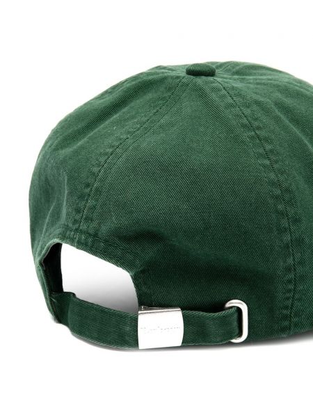 Kepurė su snapeliu Barbour žalia