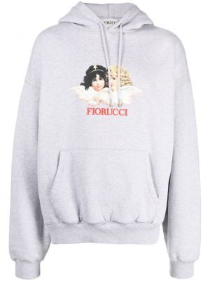 Hoodie Fiorucci grå