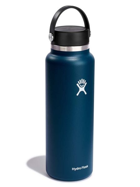 Relaxed fit kapa s šiltom Hydro Flask modra