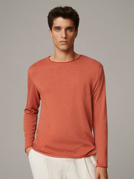 T-shirt manches longues Strellson orange