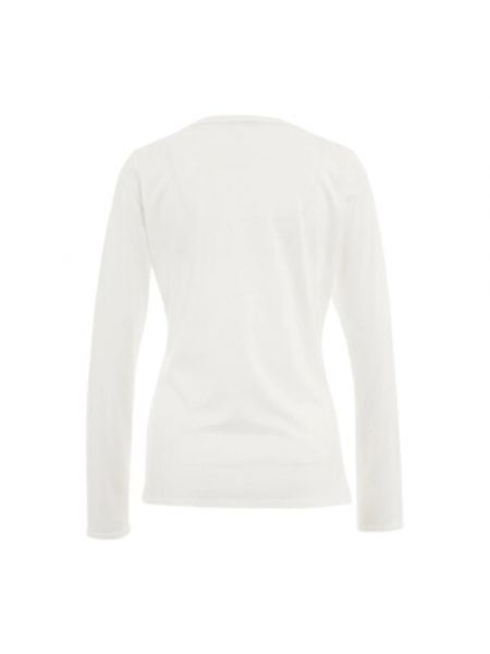 Camiseta de manga larga manga larga Liu Jo blanco