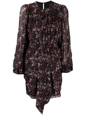 Trykt floral dress Amen svart