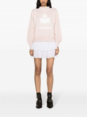 Sweatshirt mit print Marant Etoile pink