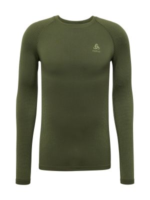 Αθλητική μπλούζα Odlo πράσινο